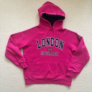Pink London England Hoodie